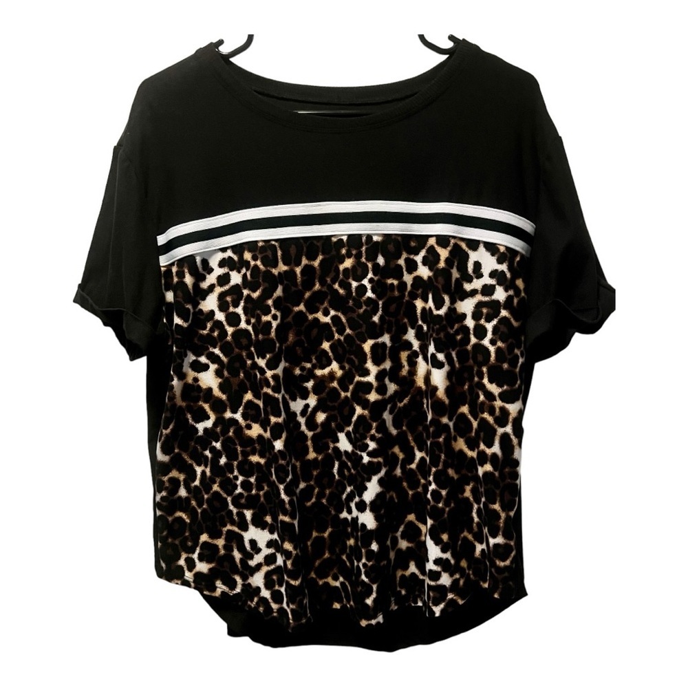 No Boundaries Animal Print Top